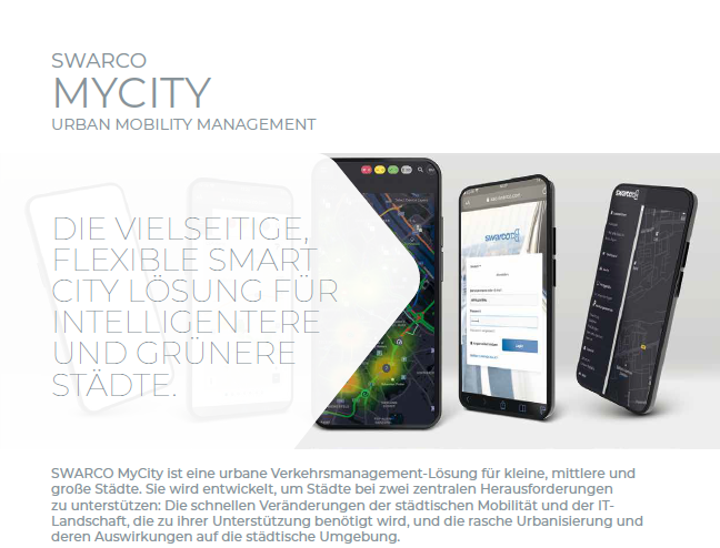 SWARCO MyCity Broschüre 2021 DE